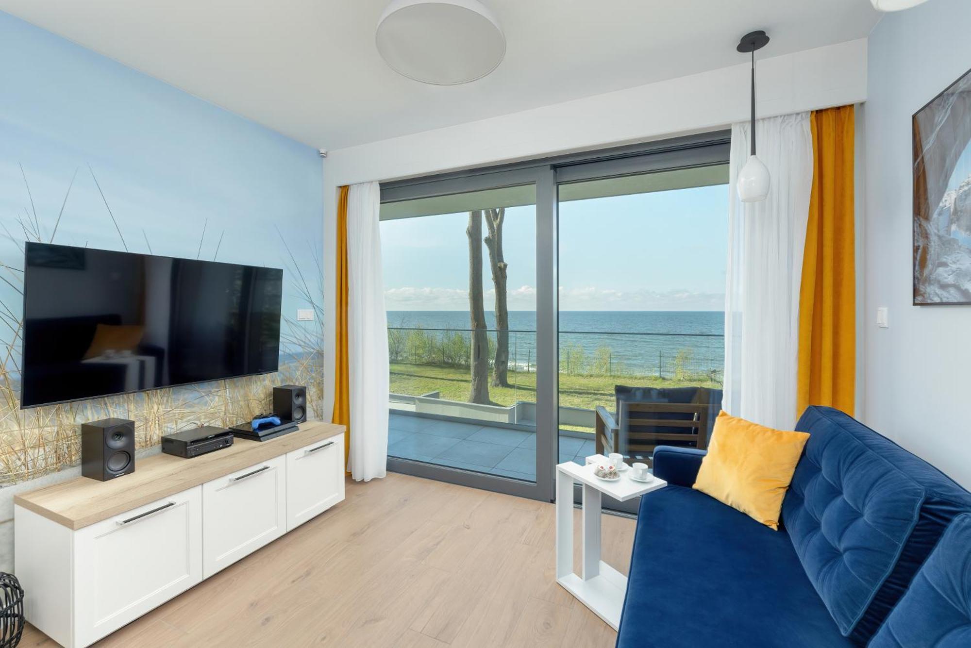 Hs Apartamenty Hevenia Sun Widok Na Morze Rewal Kültér fotó